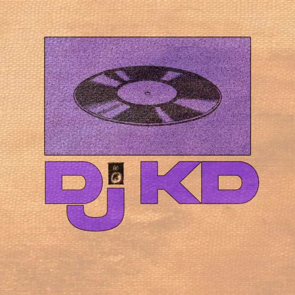 DJ KD LLC vinyl record logo